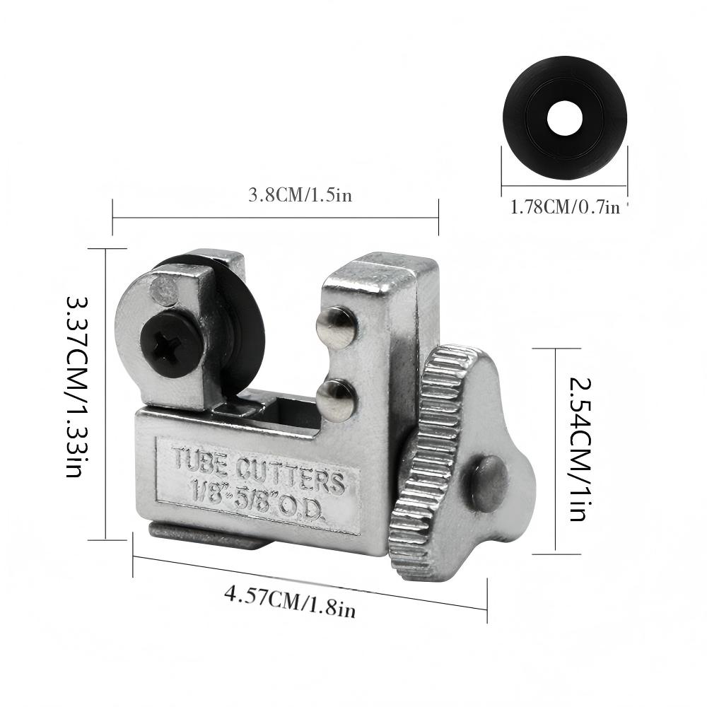 Mini Pipe Cutter Tube Cutter Copper Brass Aluminium Stainless Steel Pipes Cutting Tool 3-16mm Refrigeration Repair Tool