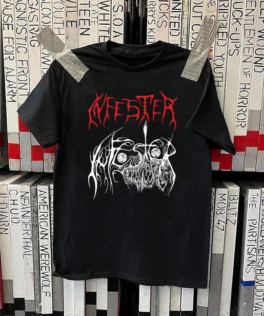 New Infester Band Christmas Gift Unisex S-5XL Shirt MO42 Unisex T-Shirt Graphic Tee M