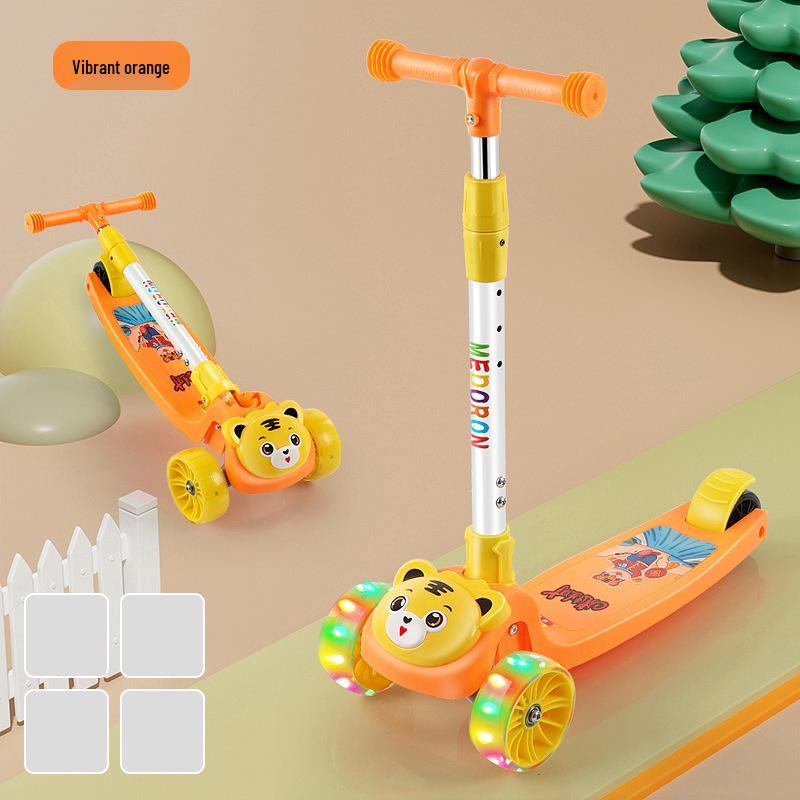 3-in-1 Children's Scooter with Seat for Ages 1-12, Suitable for Boys and Girls