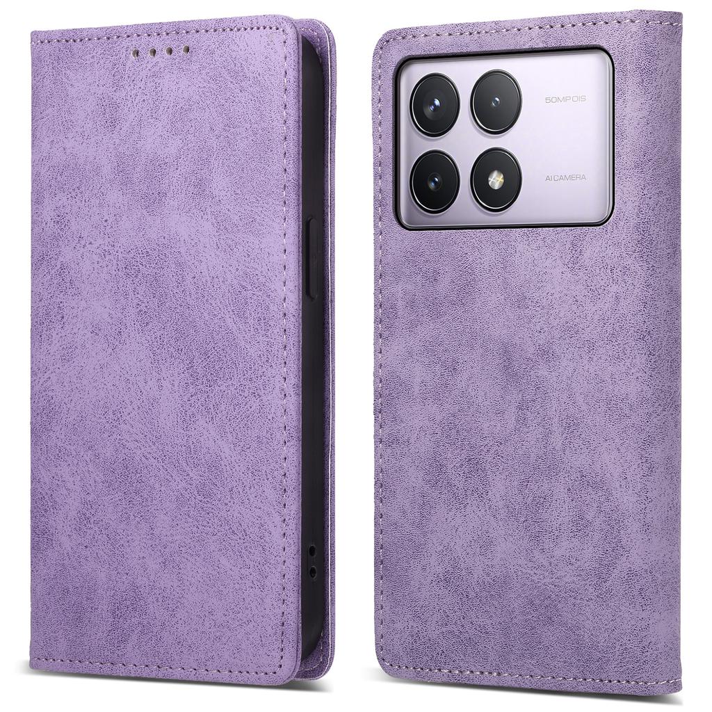 DF-05 Für Xiaomi Poco F6 Pro 5G/Redmi K70 5G/K70 Pro 5G RFID-Blockierhülle PU-Leder Handyhülle