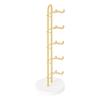 Premium Eyewear Display Rack With 5 Adjustable Shelves Natural Wood Base Ideal Gift For Christmas Birthday