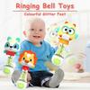 Cute animal Hand Cranked Bell - Early Childhood LearningToy That Enhances Grip Strength Promotes Visual And Auditory Development