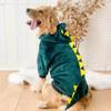 Vestiti per Cani Taglia Media Grande Pigiama Cappotto Felpa Invernale Calda Pile Golden Retriever Labrador Abbigliamento Costume