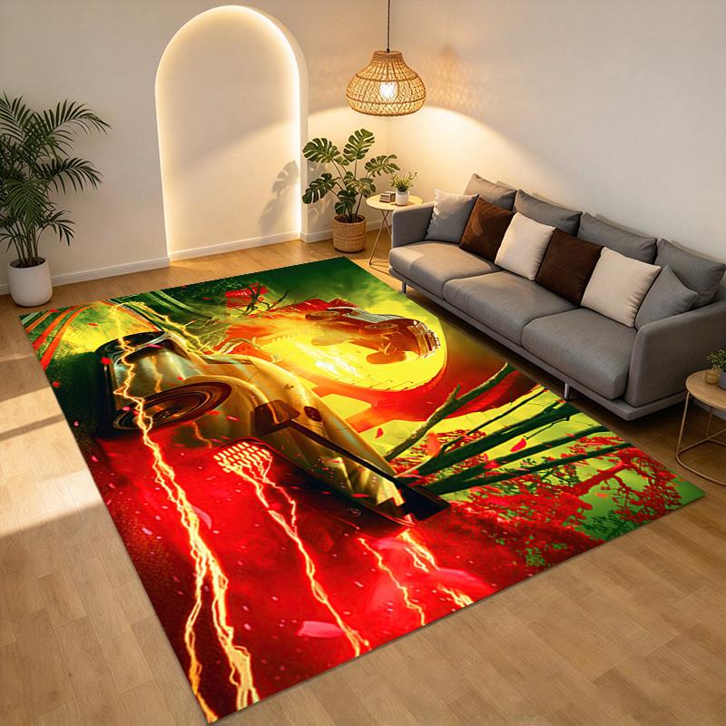 Rampage Race Living Room Nonslip Area Rug Soft Carpet For Bedroom Game Playroom Sofa Office Home Decor Doormat Christmas Gift C9291686