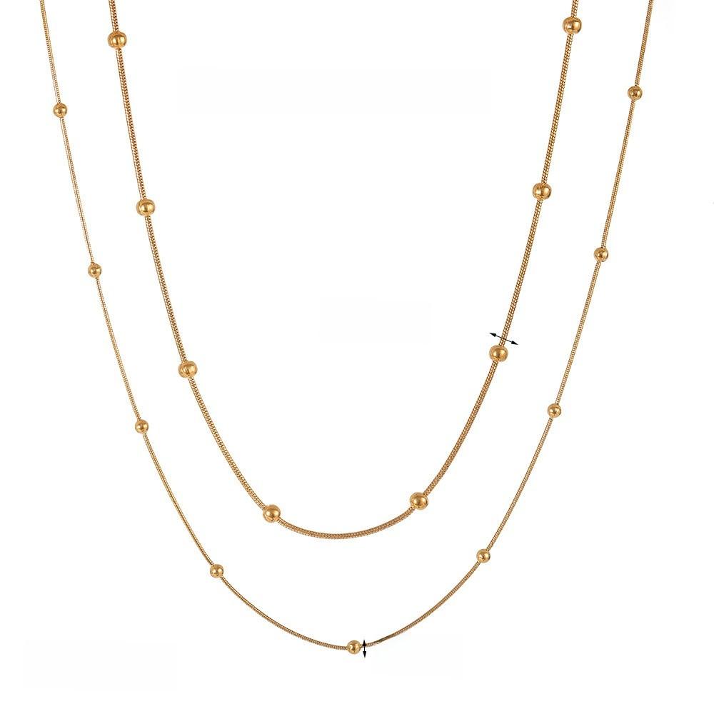 Minimalist Stainless Steel Jewelry Set With Geometric Shapes For Women And Men