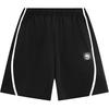 Li Ning Anti-Five Series Sport Minimalist Färgblock Elastisk Bokstav Bekväm Mångsidig Casual Shorts Herrshorts AKSV399-3
