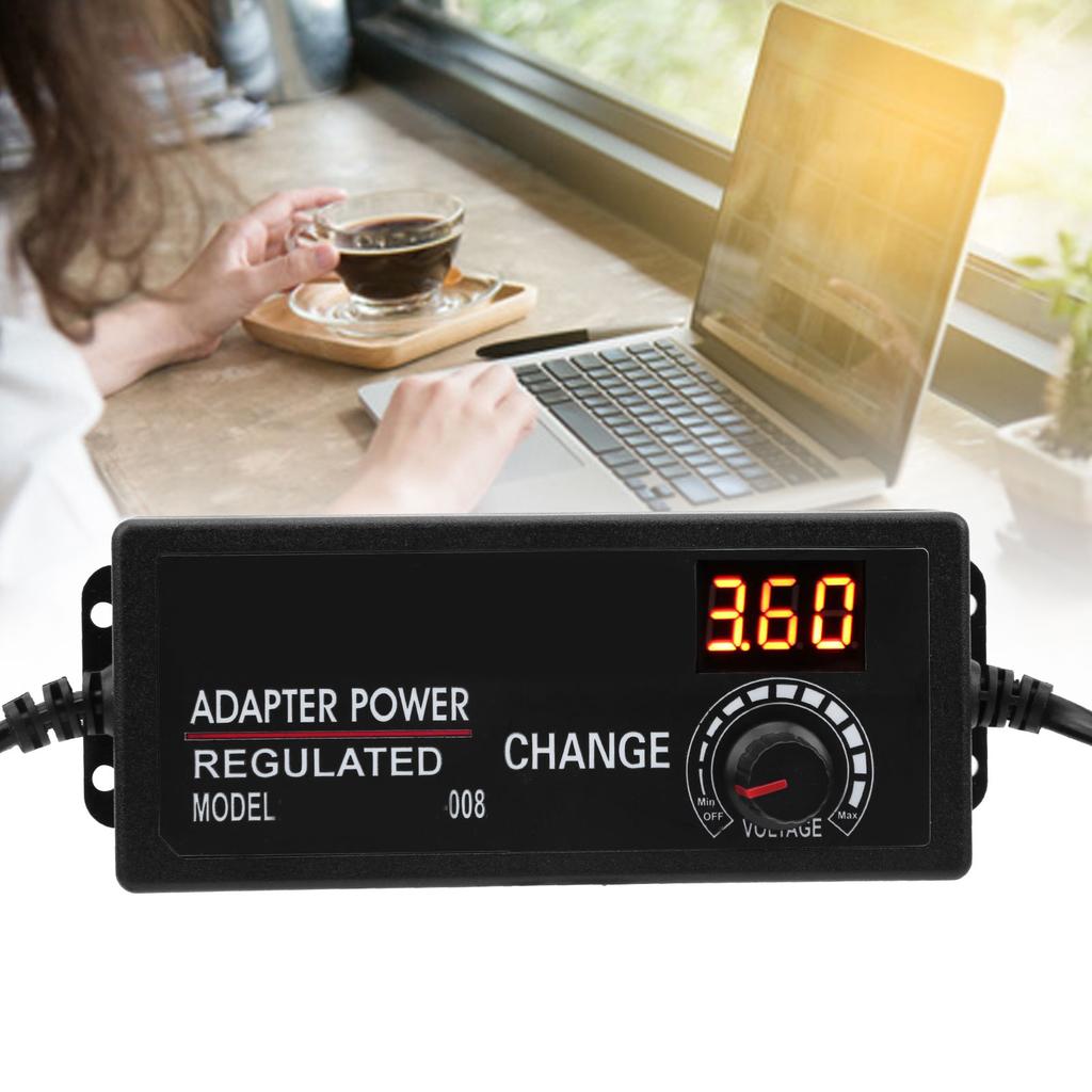 3?24V3A Einstellbarer Geregelter Adapter 72W DC Leistungsregler Adapter