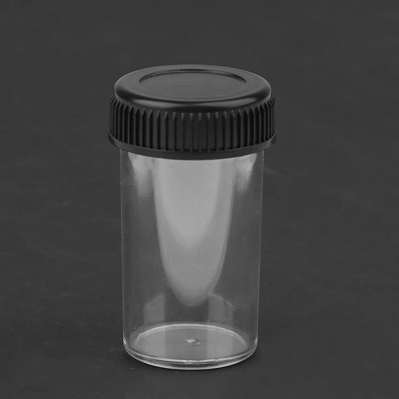 1 Stück Biologisches Mikroskop Objektiv Aufbewahrung Kunststoffbox Flasche Etui Staubschutzhülle