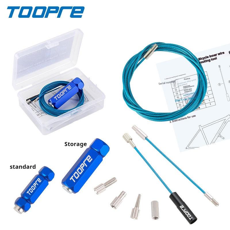 Magnetic Bike Cable Threading Kit Internal Routing Tool for Carbon Frame Bicycle Brake Hose Guide Cable Installation Tool
