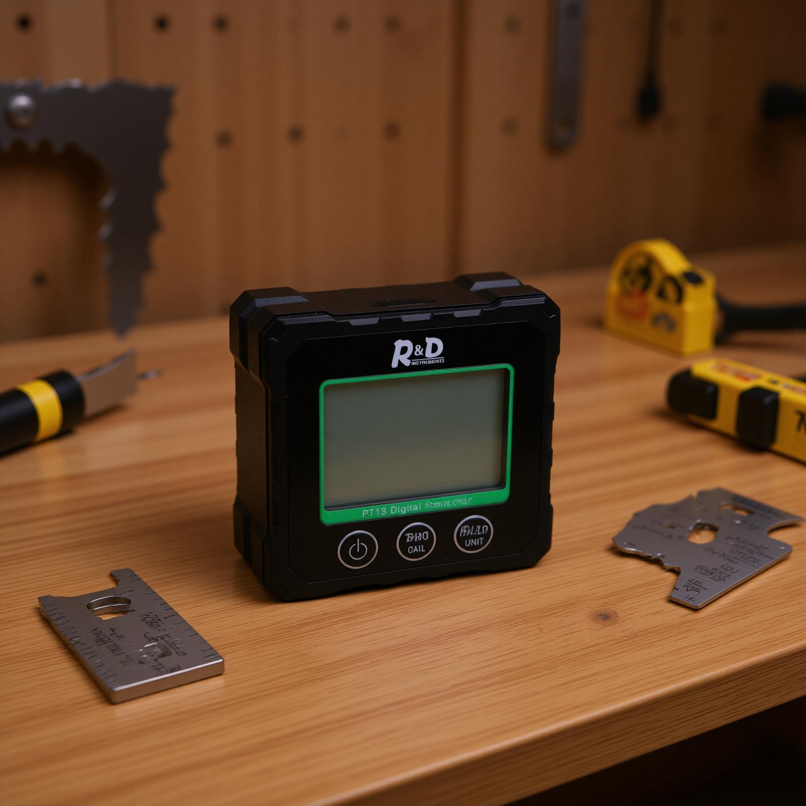 

Digital Angle Finder with Electronic Inclinometer Protractor 4 Side Strong Magnet 90 Degree Angle Gage Woodworking Measuring Tool with Backlit