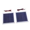 Solar Panel Charger Multifunctional 15W Potable Monocrystalline Silicon Solar Panel Charger for Mobile Phones