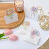 10pcs/set 3D Cards Bouquet Folding Card Packaging Material Valentines Day Card Gift Cards
