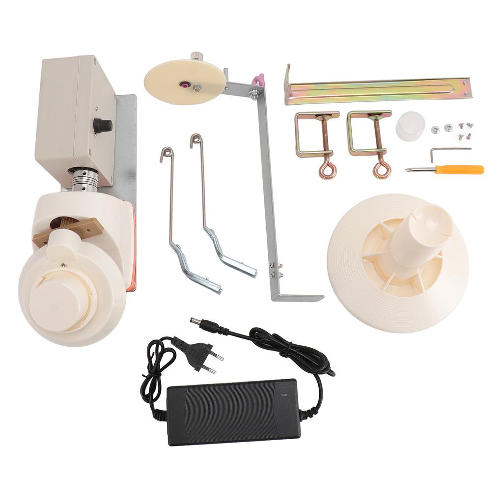 Elektrický navíječ příze Rychlé navíjení Nastavitelná rychlost Nízká hlučnost Přenosný kuličkový navíječ příze pro vlákno Woo