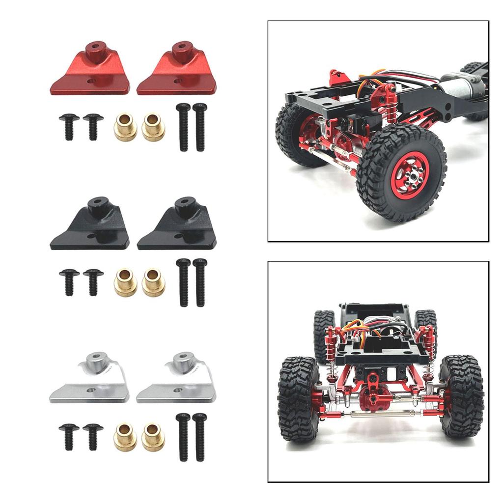 Front Shock Absorber Brackets Upgrade Parts Durable RC Spare Parts for MN82 1:12 Scale RC Vehicle Spare Parts DIY Accessories