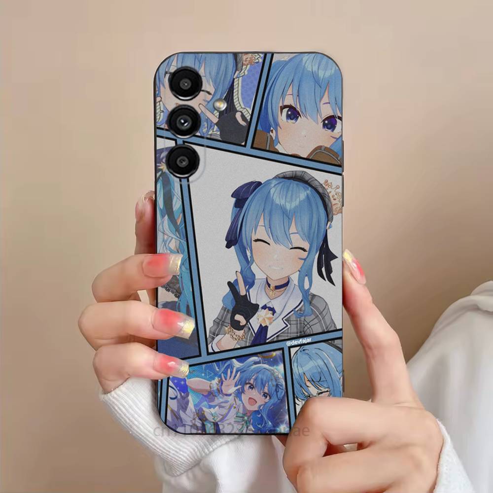 H-Hoshimachi S-Suisei Phone Case For Samsung Galaxy S21 22 23 24 S25 Ultra PlusS20 FE S10 Plus Cover Funda