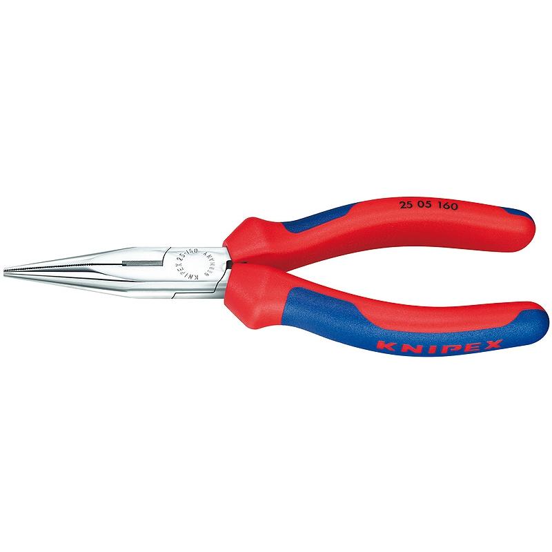 

Длинногубцы KNIPEX с режущими кромками, 140 мм, хром, 2 ручки
