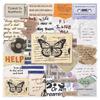 Retro INS Style English Slogan Stickers - 50 Creative Sheets for Laptop and Journal DIY