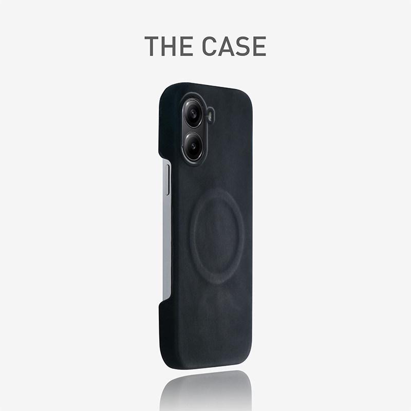

Redmi Turbo High-Grade Magnetic Lambskin Texture Phone Case, Semi-Wrapped Design Redmi Turbo 4 Pro