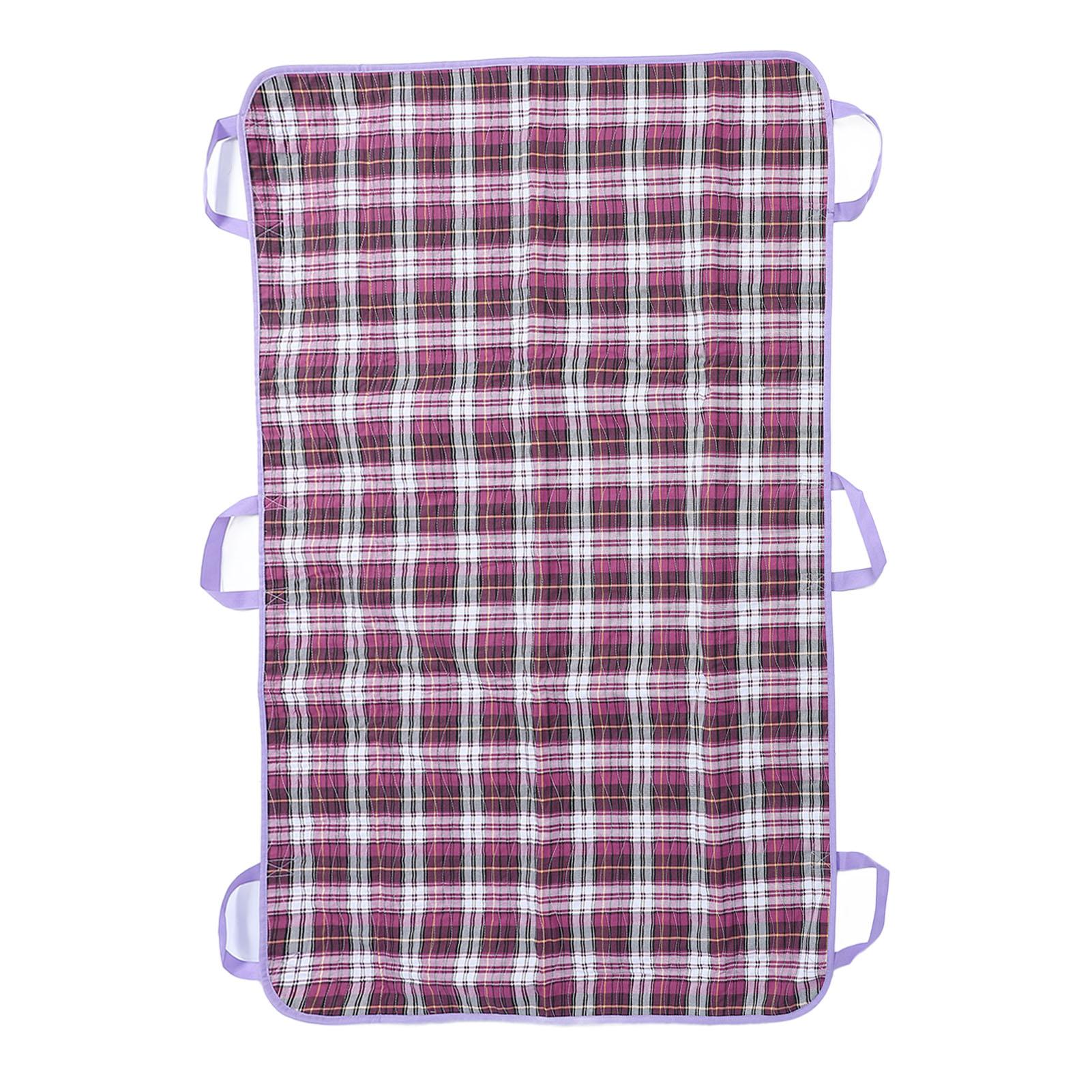Outsideworld Positioning Bed Pad With Handles Waterproof Reusable Incontinence Patient Lift Bed Pad For Home