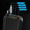 120W Car Charger with Roof Starlight Fast Charging Retractable Cable & 2 Charging Ports Voltage Phone Charger universal