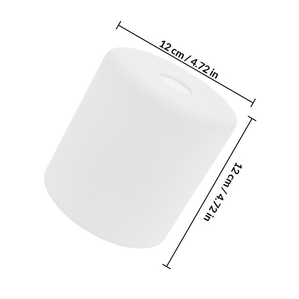 

Cylinder Glass Lampshade Replacement Milky White Lamp Shade Ceiling Pendant Light Fixture Cover for Home Glasses Lamp Shade