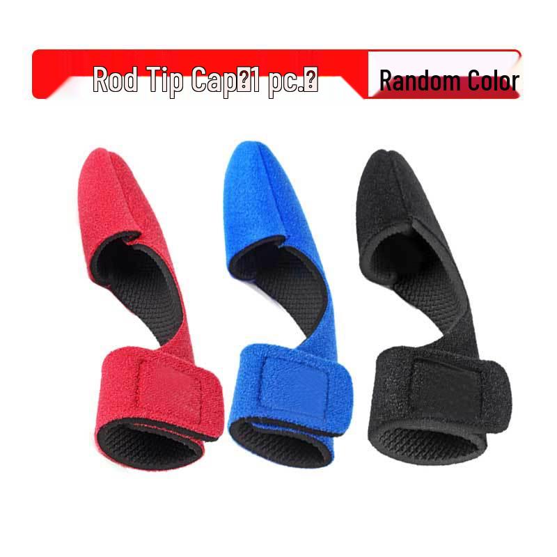 

Чехол для удочки с колпачком на кончик и ремешком на липучке для защиты и хранения No Specifications