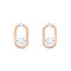 Sparkling Dance Pierced Earrings Women Earrings Rose-Gold 5468118