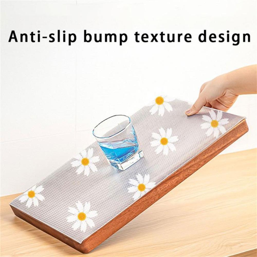 Non-Adhesive Fridge Pad Waterproof Placemats New Drawer Liners