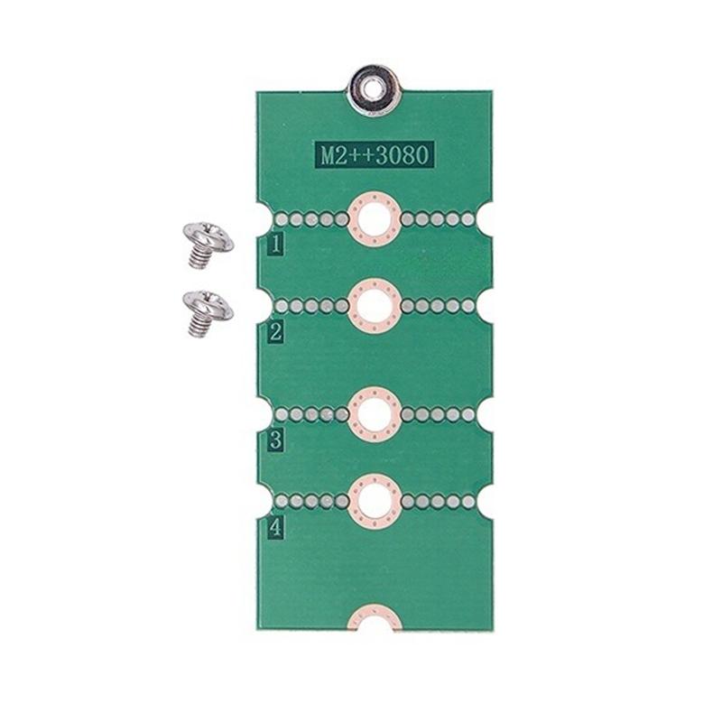 M.2 Ssd Adapter Card 2230/2242/2260 To 2280 Transfer Card Universal Extension Rack Board Riser Card Convert Card