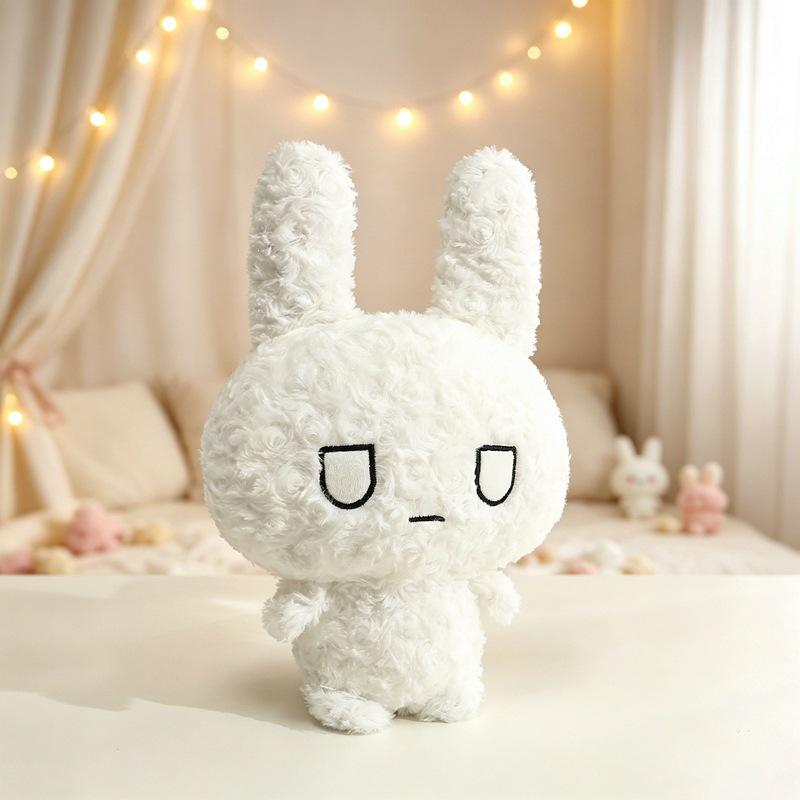 Kawaii Bunny Plush Toy: Cute White Rabbit Companion for Children - Japanese Style Gift