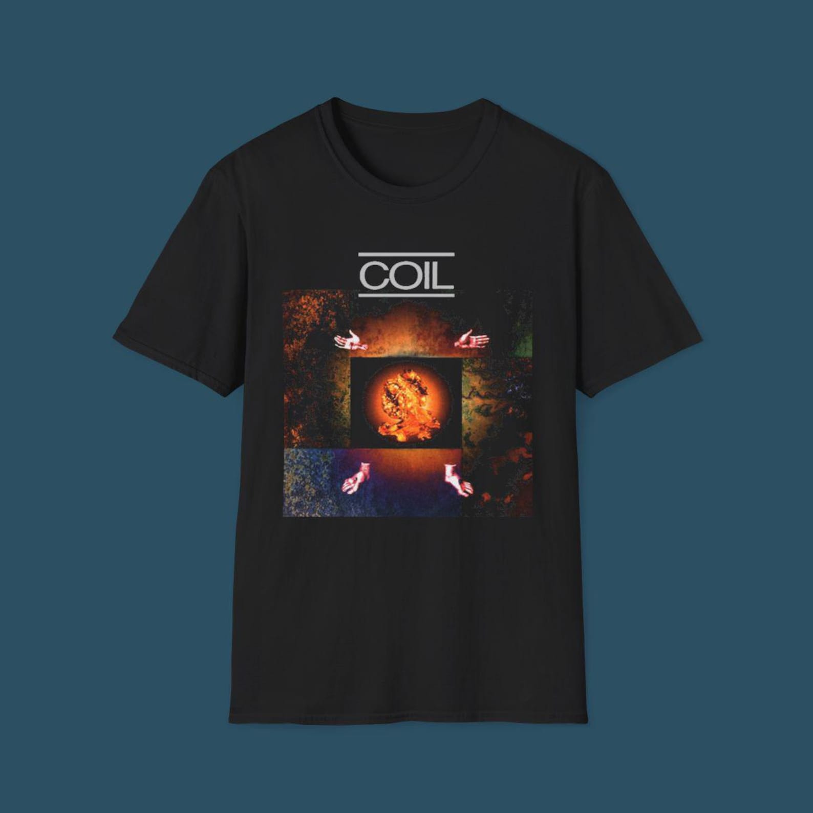 Coil Band T shirt - Indie Noise Experimental Music S