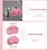 Underwear Laundry Bag Silicone Bra Cleaning Bag Hollow Structure Design Underwear Washing Bag for Home
