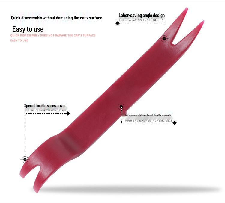 Car Door Panel Pry & Buckle Removal Tool Kit