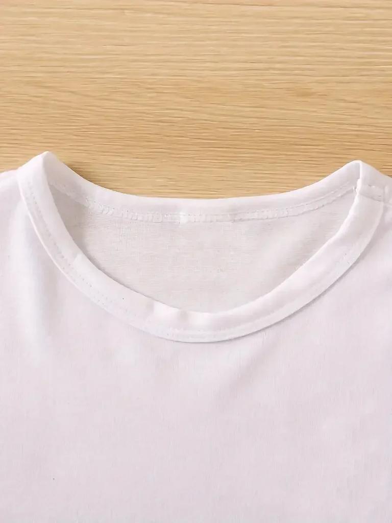 Woman O-neck Shirt Butterfly Print Short Sleeve Printed T Shirt  Clothing Women's T-Shirt Clothing Women's Top Tee
