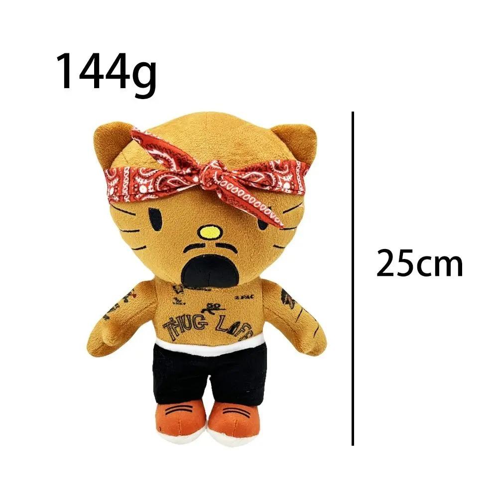 Hello Kitty as King Von Plush Doll Plushies Stuffed Toys Cute Kids Boys Girls Birthday Christmas Gifts