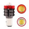 H4 Led Motorcycle Headlight BA20D H6 Angel Eye Motor Led Bulb Motorbike Head Lamp White Yellow High Low Beam DC 12-80V Universal
