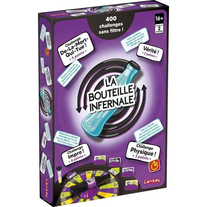 LANSAY - LA BOUTEILLE INFERNALE adultes - Jeu de société - À partir de 2 joueurs - Dès 8 ans