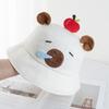 Cute Capybara Fisherman Hat Children Spring New Water Dolphin Basin Hat Students Sun Hat Three-dimensional Bucket Hat