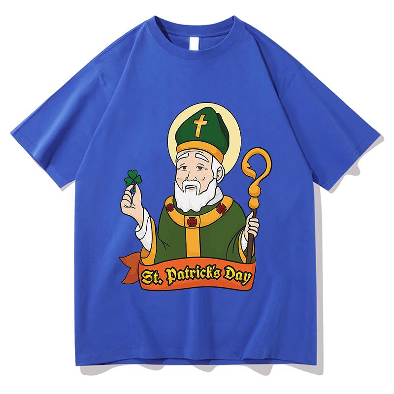 

2026 St Patricks Day Graphic Casual TShirt Unisex Streetwear Short Sleeve Fashion Loose Unisex Tshirts Summer Unisex Women Tees Tops 4XL