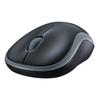 Logitech M185 Wireless Symmetrical Office Mouse - Black/Gray Trim