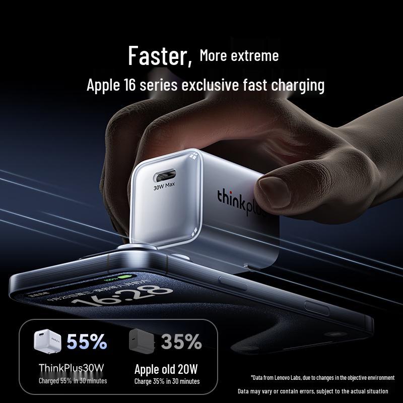 Lenovo ThinkPlus 30W GaN USB-C Charger