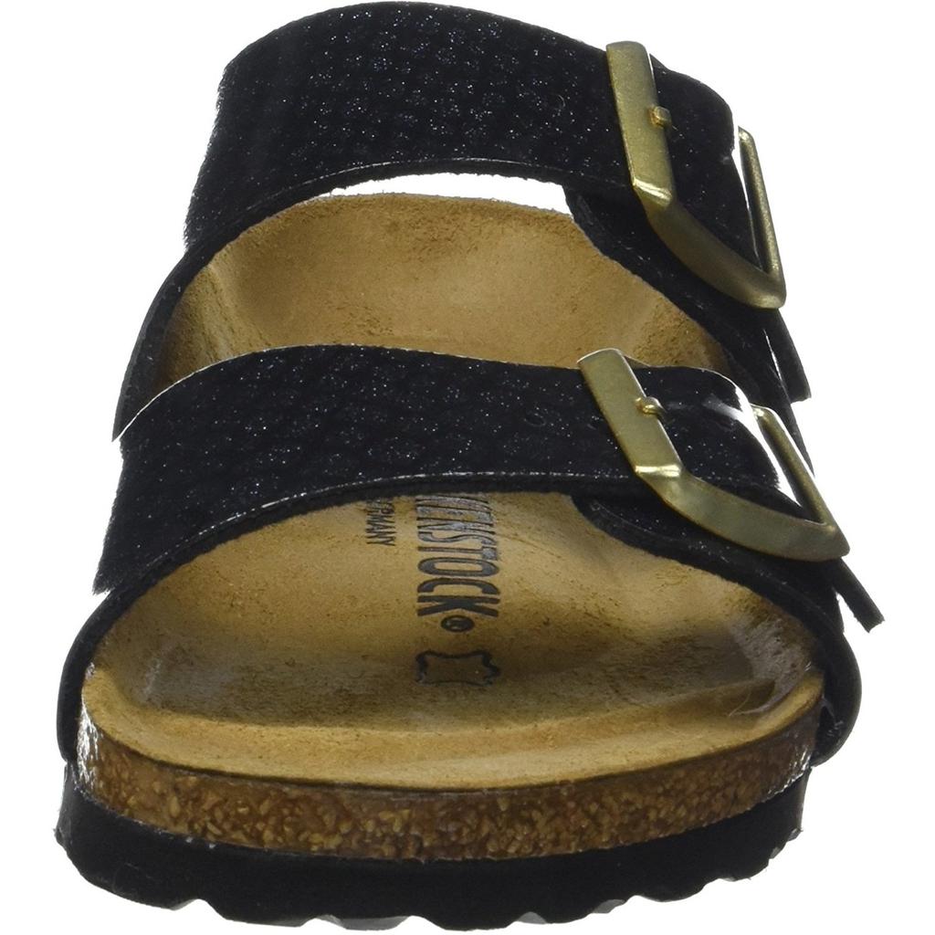 Birkenstock Arizona Twin Buckle Magic Snake Women's Birko-Flor Black, US9/EU40