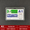 ID Card Holder with Lanyard for Work, Exhibition, and Student Badges