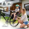 Siège vélo enfant arrière 22 kg, harnais 5 points, montage tube de selle Campela (CA0061GRY)