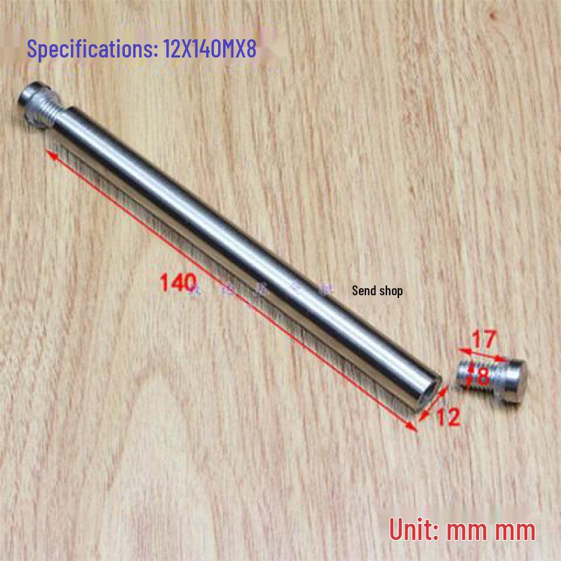 Stainless Steel Double-Head Advertising Glass & Acrylic Support Screws