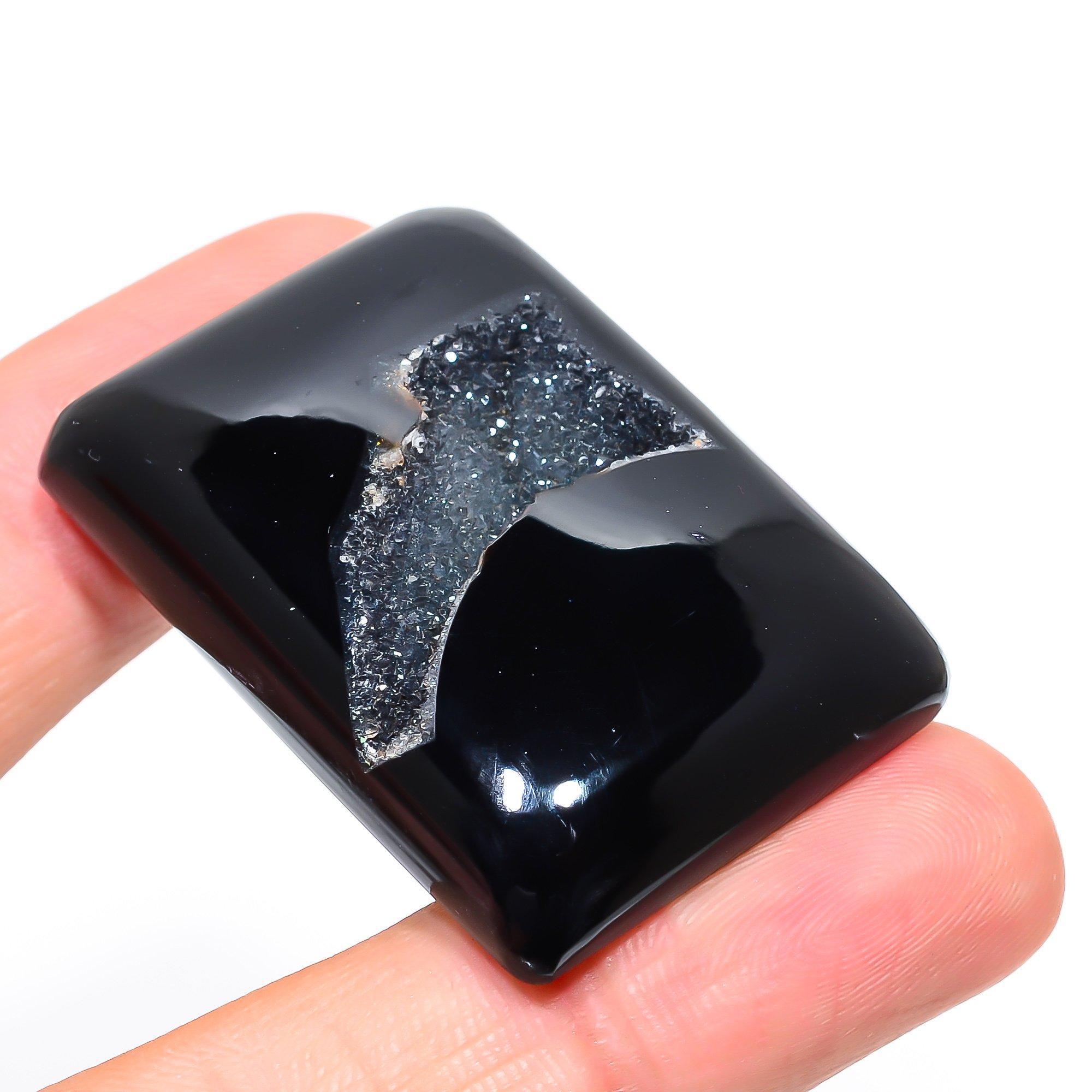 

Banded Agate 3.1x4.5mm Natural Cabochon Fine Loose 146.6Cts. k7U53 чёрный