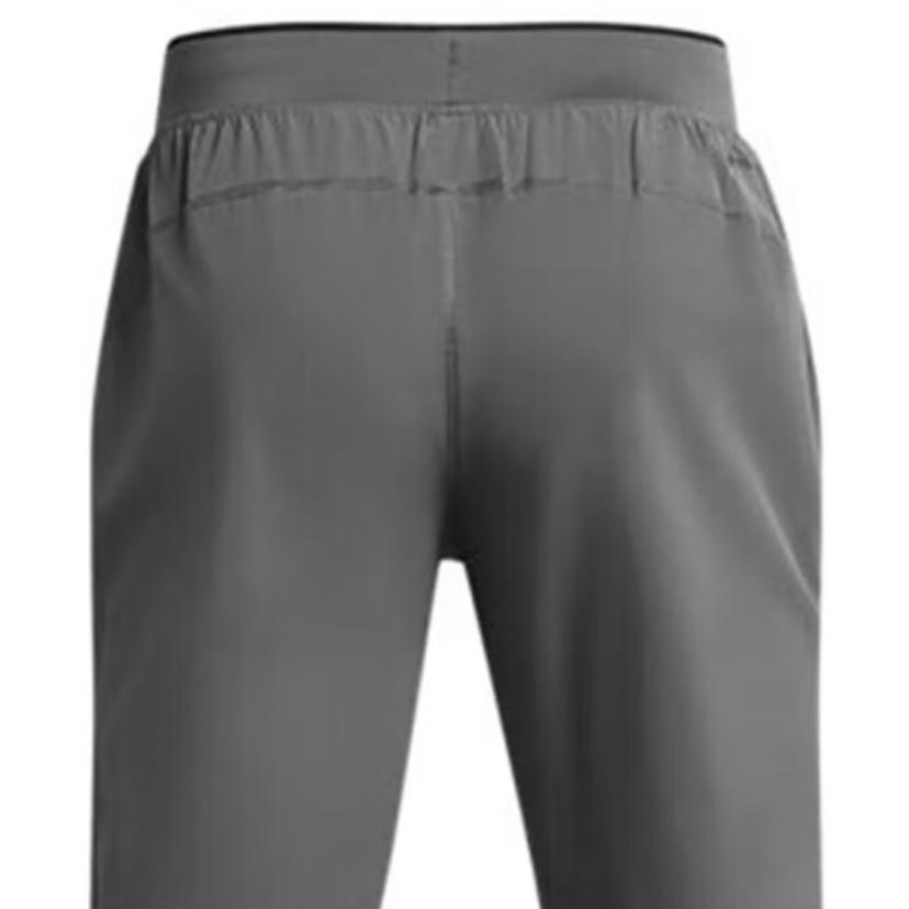 Under Armour Solid Color Casual Comfortable Running Mid-Rise Knitted Sports Pants Men bottoms Gray 1376800-025
