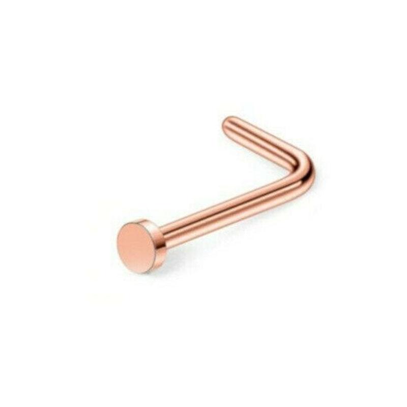 Haak piercing punk Phul L-vorm bot Pin neus Stud neus Stud
