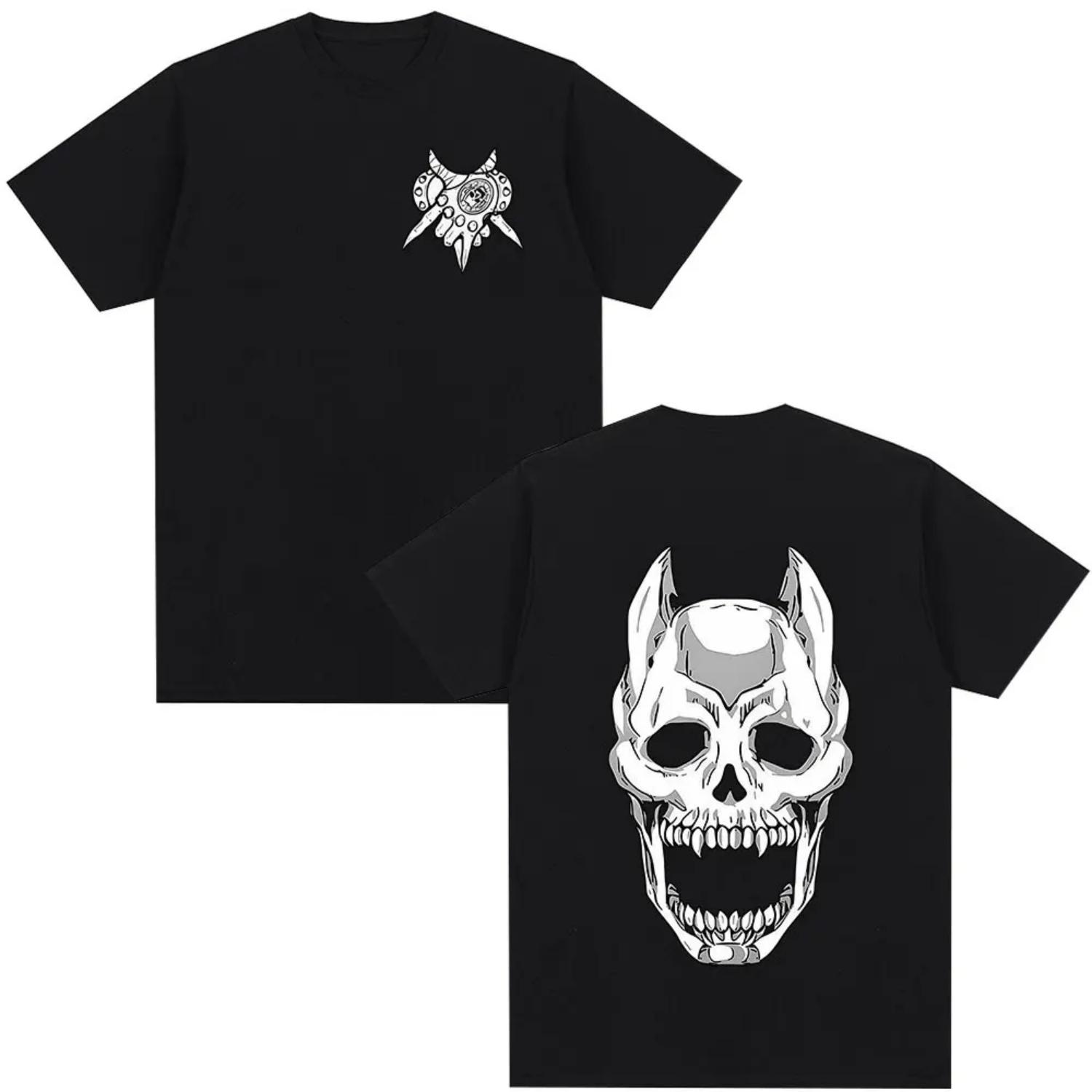 

Anime Jojo Bizarre Adventure Killer Queen Gothic T Shirts Men s Women New Casual Cotton Short Sleeves Oversized Top Streetwear S разноцветный