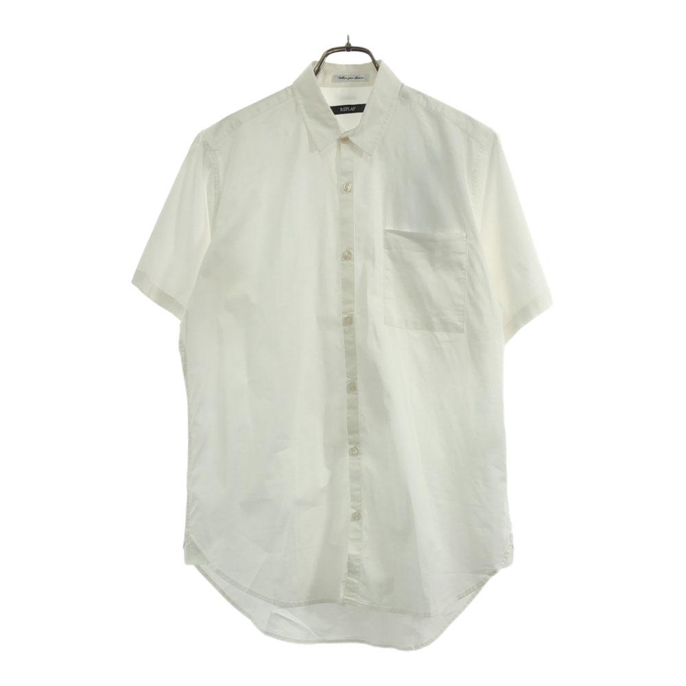 unused REPLAY Short sleeve shirt S white Tagged Men's Used